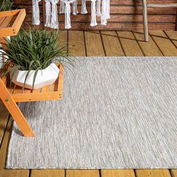 Ethan Modern Flatweave Solid  Area Rug